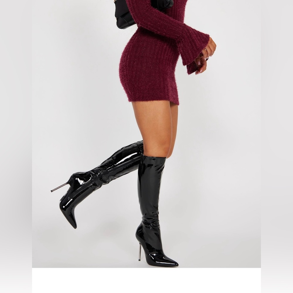 Knee High Heeled Boots